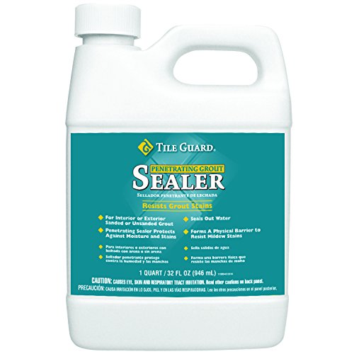 Homax Grout Sealer, 32 oz, Silicone Grout Sealer, Tile Guard (Pack of 6) - size: 32 oz (Pack of 6), style: Penetrating Grout Sealer