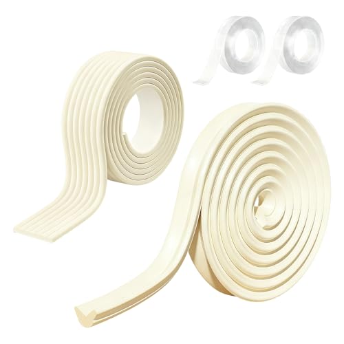 2 Pack Bunk Ded Ladder Pads, Self Adhesive Double Layer Ladder Tread Mats with Strong Adhesive Backing, Soft Corner Protectors are Suitable for Bunk Bed Stairs and Furniture Chair Edges