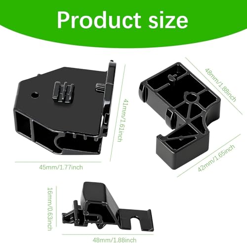 Drawer Glide for Whirlpool Range Stove/Oven,Drawer Slides for Repair Range Drawer Door,Drawer Guide Kit for Fixed The Bottom Drawer,Replacement Part WFES5030RZ,W10763667,AP5957524,PS10066107