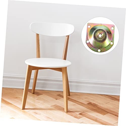 Furniture Leg Mounting Plates 8pcs Iron Slope Leg Attachments 12° Angle for Sofa Couch - color: Multi Color