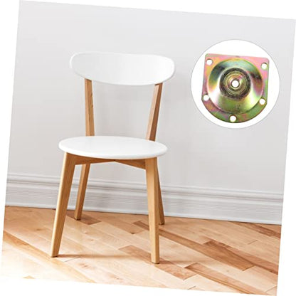 Furniture Leg Mounting Plates 8pcs Iron Slope Leg Attachments 12° Angle for Sofa Couch - color: Multi Color