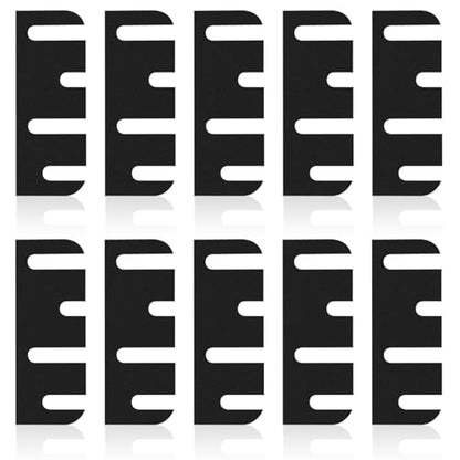10 Pack Door Hinge Shims, 4 Inch Lenth 0.040 Inch Thickness Hardware for Door Hinge Repair Kit (Style B) - style: Style B