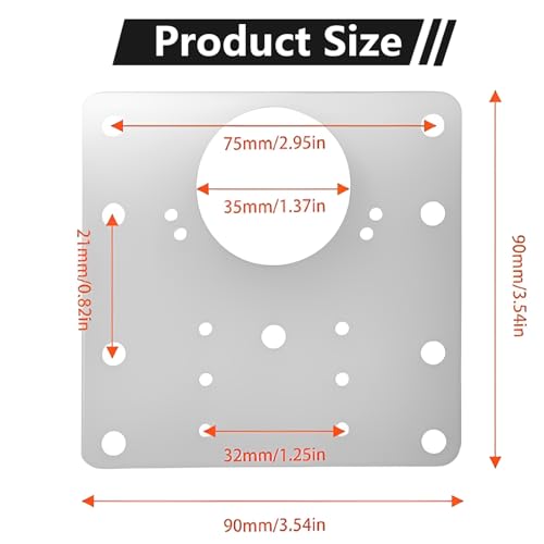 Cabinet Hinge Repair Plate Kit 6PCS Stainless Steel Repair Plate Door Hinge Repair Kit Cabinet Repair Kit with Screws for Kitchen Cabinet Cupboard Door Furniture Fix