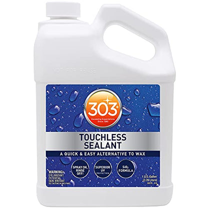 303 Products Touchless Sealant - SiO2 Technology - Water Activated Paint and Glass Protection - Spray On, Rinse Off, Refill for Trigger Spray Bottle,1 Gallon (30399) - size: 1 Gallon