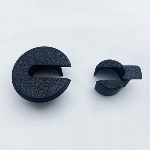 1 inch Wall Hole 2-5 Cables Feed Through Bushings for Starlink Cable Masonry Routing Kit Ethernet grommet, Wall Pass throught Bushing for Coax Coaxial/Network/CCTV Cable,2 Pack - style: 1 inch Wall Hole for 2-5 Cables
