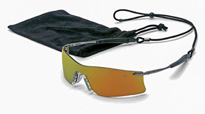 Crews T4113AF Rubicon Safety Glasses Light Blue, Anti-Fog Lens, 1 Pair (Pack of 2) - size: 1 Count (Pack of 2)