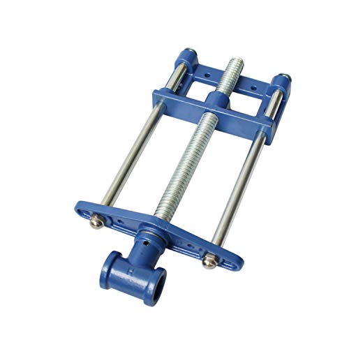 HFS(R) 10.5 Inch Heavy Duty Front Screw Woodworking Bench Vise for Workbench, Chrome Plating Leg Vise Hardware - size: 10.5"