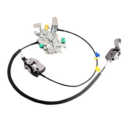 Rear Right Door Latch Assembly Compatible for Ford F250 F350 Super Duty 2008-2016 Passenger Side Rear Door Latch Kit - size: F250 08-16 Rear Right