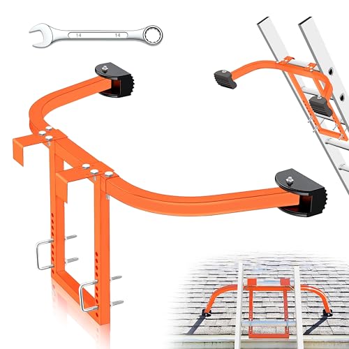 Ladder Stabilizer Accessory for Roof Gutter, roof Ladder stabilizer Easily attaches with U Bolt, Wing Span Wall Ladder Standoff, Stabilized Support, Sturdy and Durable, 500 lbs Weight Rating - size: Ladder Stabilizer Accessory for Roof Gutter
