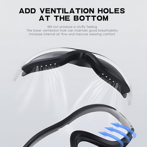Children's Safety Glasses for sports,Goggles Childrens Windproof Eyes Protective UV - color: Black