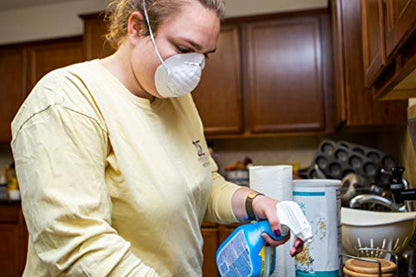 G & F Products Particulate Respirator Dust Mask Two-Strap Cup Style Design, Lightweight with Cushioning Nose Foam, 50 Masks - size: 1 count (Pack of 50), style: Regular 50 Packs