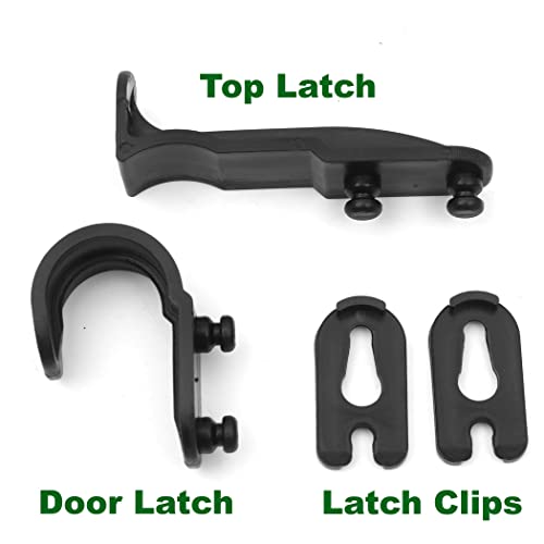 TonGass Mailbox Latch Clips Replacement Compatible with Group Standard Mailboxes, Post Mailboxes Door Latch Replacement Kit for Mailbox Repair - Easy to Install No Additional Mounting Hardware Needed