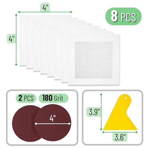 Bates- Drywall Repair Kit, 11 pcs, 4 Inch, Dry Wall Patch Kits, Wall Repair Patch Kit, Wall Patch Repair Kit, Drywall Hole Patch, Drywall Patch Kit, Wall Hole Repair Kit, Drywall Patch Hole - size: 11 pcs, 4"