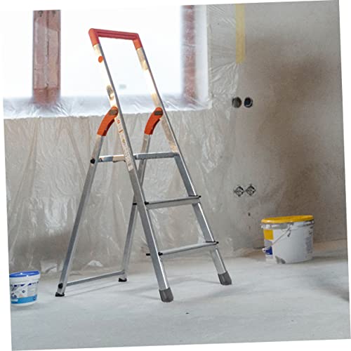 2pcs Slip Mats Ladder Foot Cover Non-Slip Stair Treads for Ladder Safety - size: 8.5X8.5CM