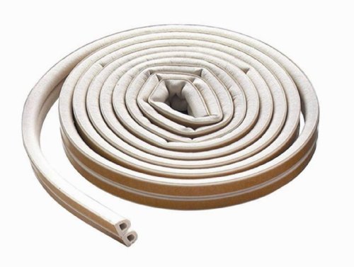 M-D Building Products 44829 1/4 in. x 5/16 in. x 200 ft. White Premium Rubber Bulk Window Seal for Medium Gaps - color: White, size: 1/4 in. x 5/16 in. x 200 ft.