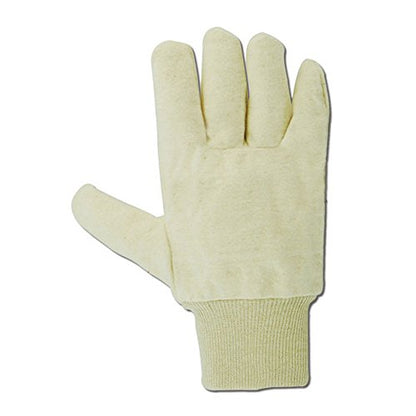 MAGID MultiMaster T1032RNO Cotton Glove, Knit Wrist Cuff, Large (12 Pair) - size: 9/L, style: 12 Pair