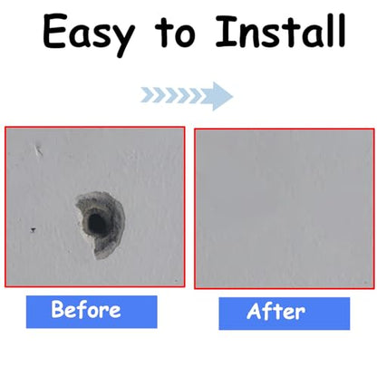 3 Pieces 7.87 Inch Drywall Repair Patch,Drywall Repair Patch Self Adhesive Drywall Patch and Fiberglass Repair Kit,Heavy Duty Dry Wall Hole Repair Patch for Drywall Plasterboard,Plaster Dent Repair