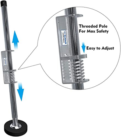 Ladder Leveler Pair,Ladder Accessories Tools Working on Stairs, Adjustable Ladder Leveler for Stable Platform and Ground Level for All Surfaces-Standard Version （20"）