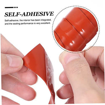 DOITOOL Flex Rubberized Seal Tape Self Adhesive Sealing Tape for Plumbing Repairs Wide Long for Water Pipe Faucet and Sewer Leak Fixes
