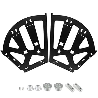 3 Layers Shoes Drawer Cabinet Hinges Flip Frames, Black Shoe Cabinet Replacement Fittings Stainless Steel for Kitchen Living Room, 1 Pair - color: Black, size: 3 Layers