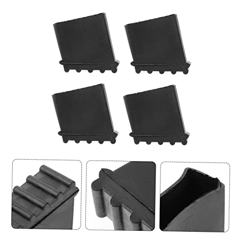 4pcs Non-Slip Stair Treads Covers Slip Mats for Ladder Step Protection Ladder Safety Cover Easy Installation