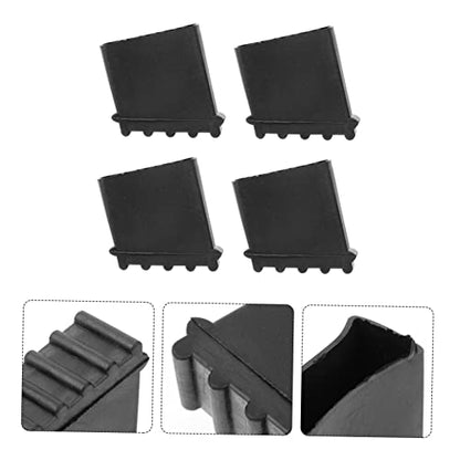 4pcs Non-Slip Stair Treads Covers Slip Mats for Ladder Step Protection Ladder Safety Cover Easy Installation