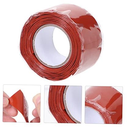 Flexible Rubberized Seal Tape for Pipe Leak Repair Self Adhesive Silicone Rubber Plumber Sealant Tape for Water Buckets Faucets Heating Joints and Sewer Leaks