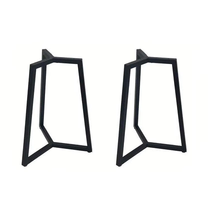 Metal Round Table Legs 28 Inch Metal Coffee Table Legs for Table,Furniture Leg, Set of 2,Black - color: 28" Table Legs 4, size: 28" X 18.5"
