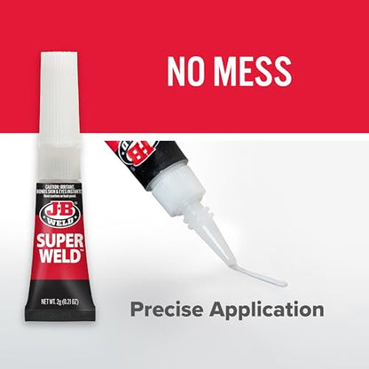 J-B Weld 33102 SuperWeld Glue - 2g Super Glue Tubes - size: 2 gram
