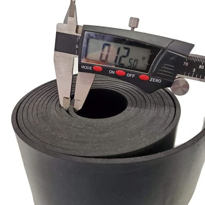 jxgzyy Solid Rubber Sheet Roll 118"x40"x1/8" (0.125") Heavy Duty Rubber Flooring Roll Workbench Mat Neoprene Rubber Sheet for Workshop Garage Gym