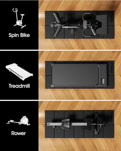Treadmill Walking Pad Mat for Carpet Floors 71x32,1/4“Thick Treadmill Mat for Hardwood Floors,Mat for Under Exercise Equipment on Carpet,Noise Shock Absorption - size: 71"L x 32"W x 0.24"Th