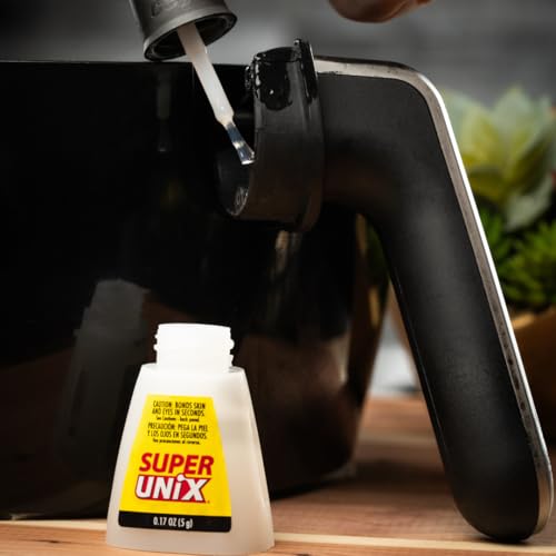 Super Glue, SUPERUNIX Universal Instant Bonding Adhesive for 3D Printing, Shockproof & Waterproof Gel, 5g Bottle – Ideal for Wood, Foam, Paper, Denim, Plastic, Metal, Ceramics, Crafts & Repairs