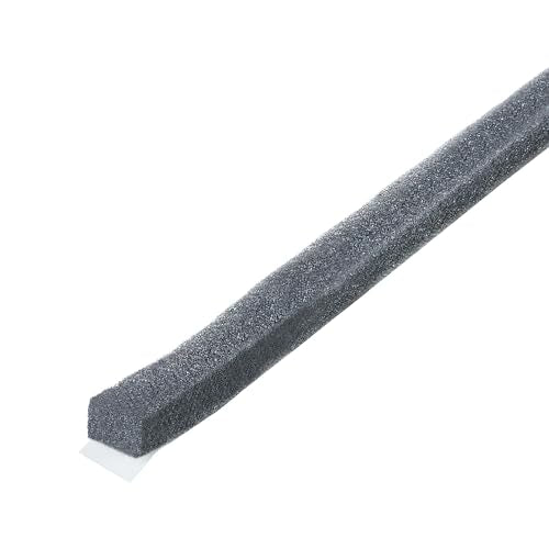 M-D Building Products 02097 3/8 in. x 1/2 in. x 17 ft. Gray Economy Foam Window Seal for Large Gaps - size: 3/8" x 1/2"