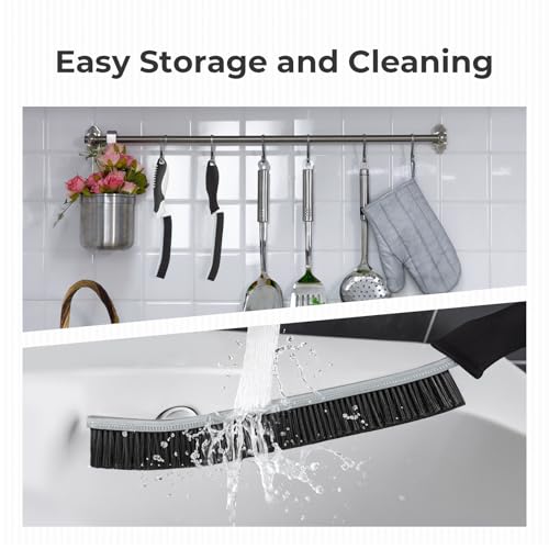 TQRR Cleaning Brush-Hard Crevice Cleaning Brushes, Multifunctional Window Groove Brushes, Grout Brush, Cleaning Tool for Bathroom, Kitchen, Toilet, Tile, Sink, Home (6, Blue) - color: Blue