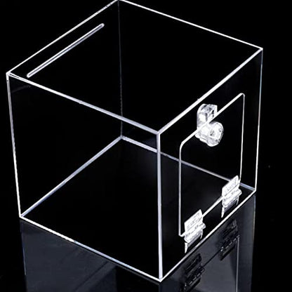4 Pcs Transparent Plastic Hinges - Acrylic Piano Hinge Self-Adhesive Tools for Cabinet & Drawer Furniture DIY Display Stand (65x40 mm) - size: 65 X 40 Mm