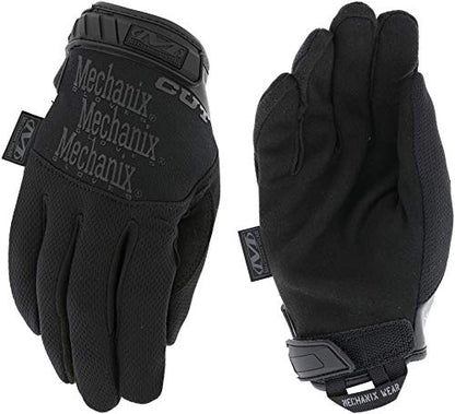 Mechanix Wear Women's Pursuit D5 Gloves - Tactical Cut Resistant Gloves for Police, Military & Shooting Sports - Machine Washable & Touchscreen Compatible - Small, All Black - size: Women's Small