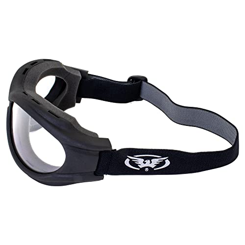 Global Vision Eyewear Big Ben Motorcycle Goggles Fit Over Most Glasses - color: Clear