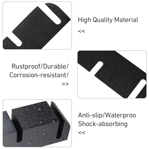 20 Pcs Door Hinge Shims Shims Stainless Steel Metal Shims Coated Adjustable Spacer Parts to Fix Air Leaks, Sticking or Misaligned Doors Repair Replacement Kit