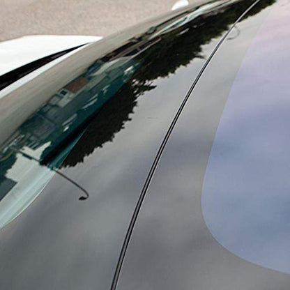 Sunroof Rubber Seal Strip Wind Noise Reduction Kit Anti-Dust Skylight Sealing Strip Lowering Silicone Seal Kit for Tesla Model 3, with Installation Tool - style: For Model 3