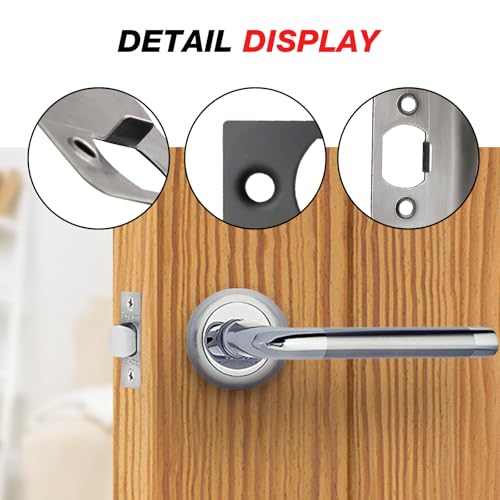 EATAKWARD 12 PCS Door Strike Plate, Black Deadbolt Strike Plate with Srews, Stainless Steel Deadbolt Covers Door Reinforcement Kit - style: Right angle