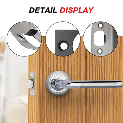 EATAKWARD 12 PCS Door Strike Plate, Black Deadbolt Strike Plate with Srews, Stainless Steel Deadbolt Covers Door Reinforcement Kit - style: Right angle