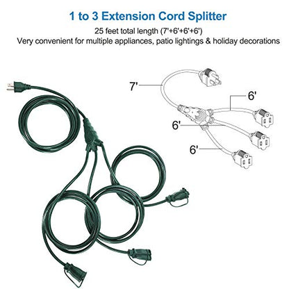 DEWENWILS Outdoor Extension Cord