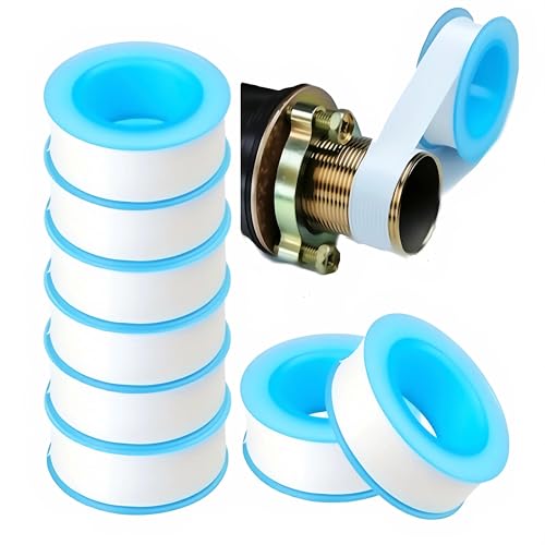 Thread Seal Tapes for Plumbers, Sealant Tape for Leak Water Pipe Thread(1/2-118inch-10Roll)