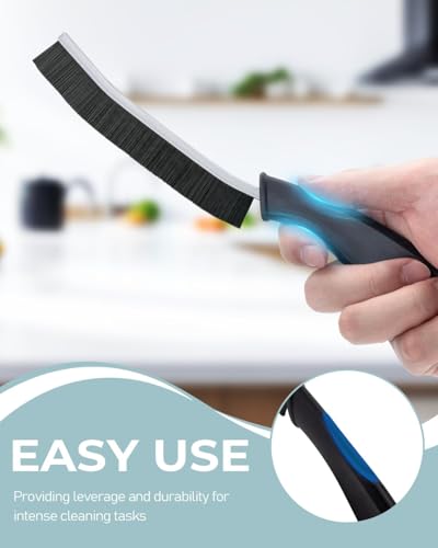 SXhyf Cleaning Brush - Hard Bristle Crevice Cleaning Brush, Multifunctional Gap Scrub Brush, Home Essentials, Bathroom Cleaner Tools for Household Use, Kitchen, Window, Faucet(S1110SE) (6, Multicolor)