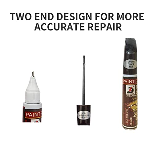 Fill Paint Pen Car Scratch Repair Black Touch Up Paint Special-purpose Paint Touch-up Pen Multi-color Optional for Various Cars (black) - color: black