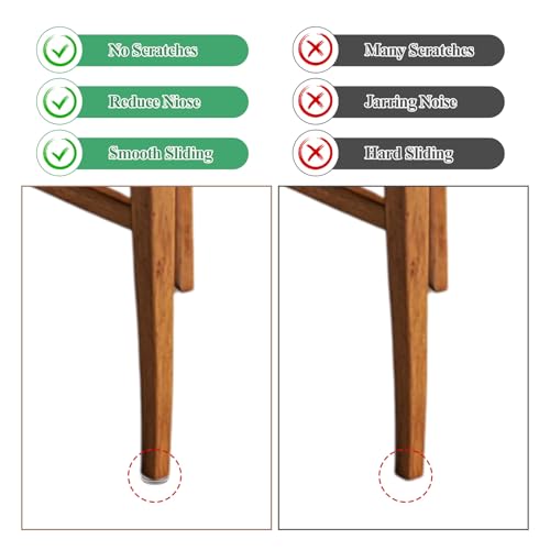 24pcs Self-Stick Furniture Sliders Kitchen Appliances Moving Pad Appliance Sliders Chair Slider for Carpet Kitchen Finds Gadgets for Air Fryer Mixer Coffee Maker Easy Mover Space Saving