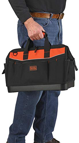 BLACK+DECKER Tool Bag, 16-inch (BDST500002APB)