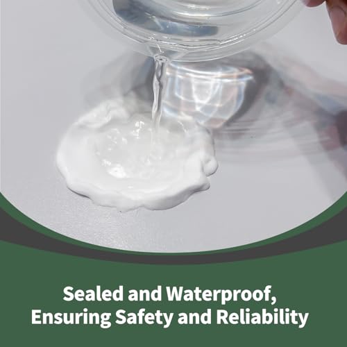 Waterproof Sealant Mastic,Pack of 8 White Seal Putty Waterproof Duct Seal Repair Sealing Clay, Quick Mending Mud for Drain Connection, Wall Hole, Air Conditioning Hole Seal Putty (16 Pack) - color: White