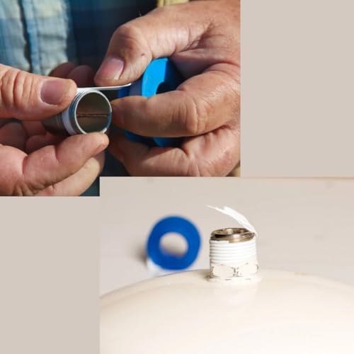 Teflon Tape 3/4 Inch x 520” – PTFE Thread Seal Tape for Plumbers, Pipe Fittings, Air & Water Lines – Leak-Proof, Non-Stick, Easy to Apply (1)