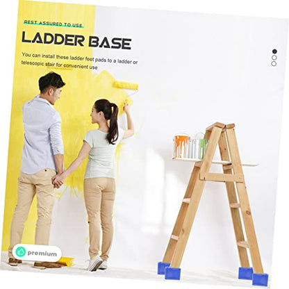 2pcs Non-Slip Ladder Feet Covers Heavy Duty Stair Treads for Safety Slip Mats for Home Decor